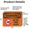 Signmission Safety Culture Sign, 5 in Width, Vinyl Decal, Rectangle OS-2PACK-WS-D-35-L-12574 - alternate 5